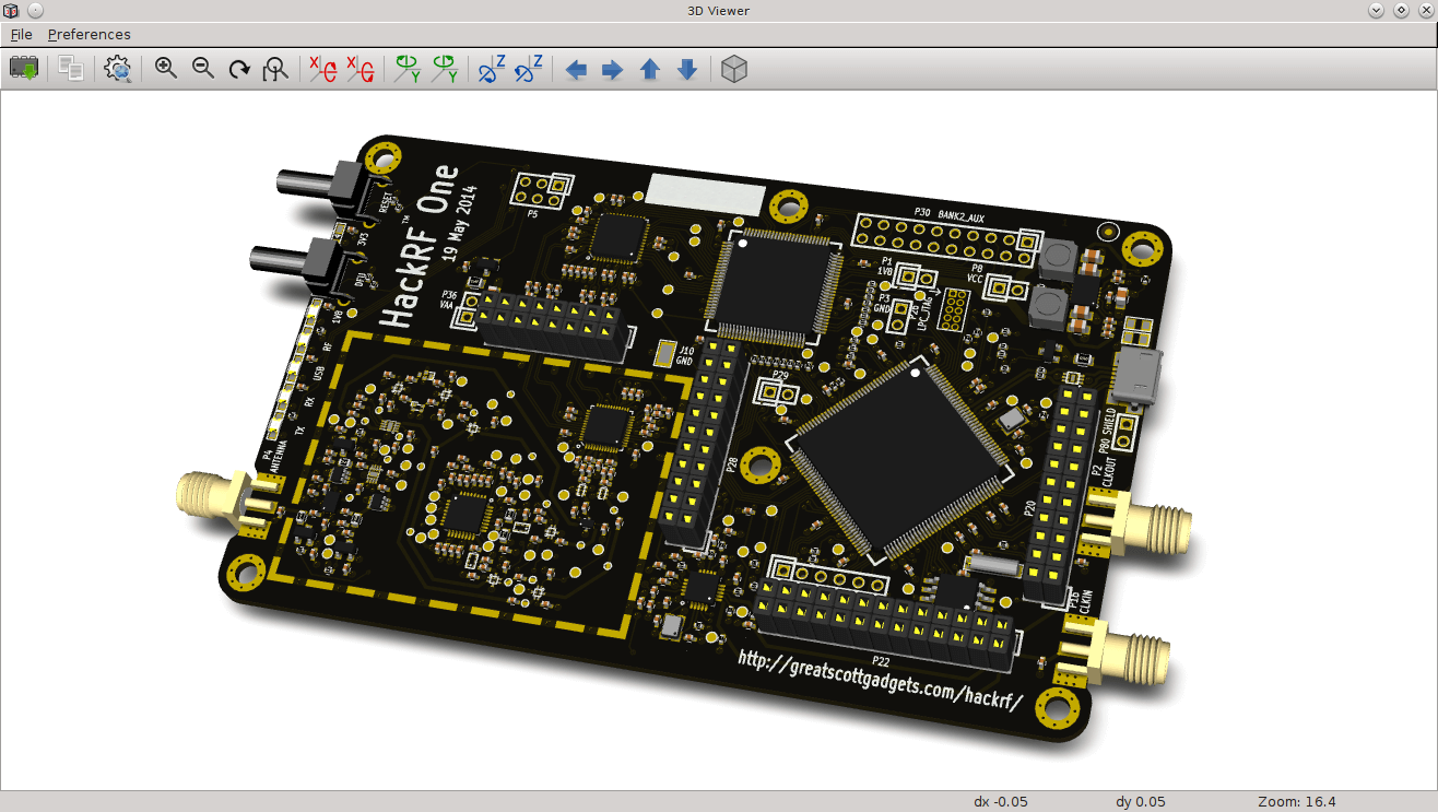 Kicad 3D Viewer